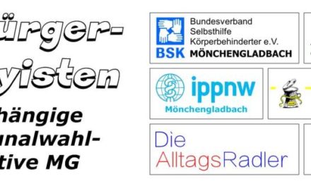 IGGMG beteiligt sich an Mönchengladbacher Kommunalwahlinitiative „Die BürgerLobbyisten“ • KEINE neue Gruppierung für den Rat